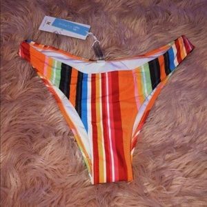 Striped Cupshe Bikini bottoms!!